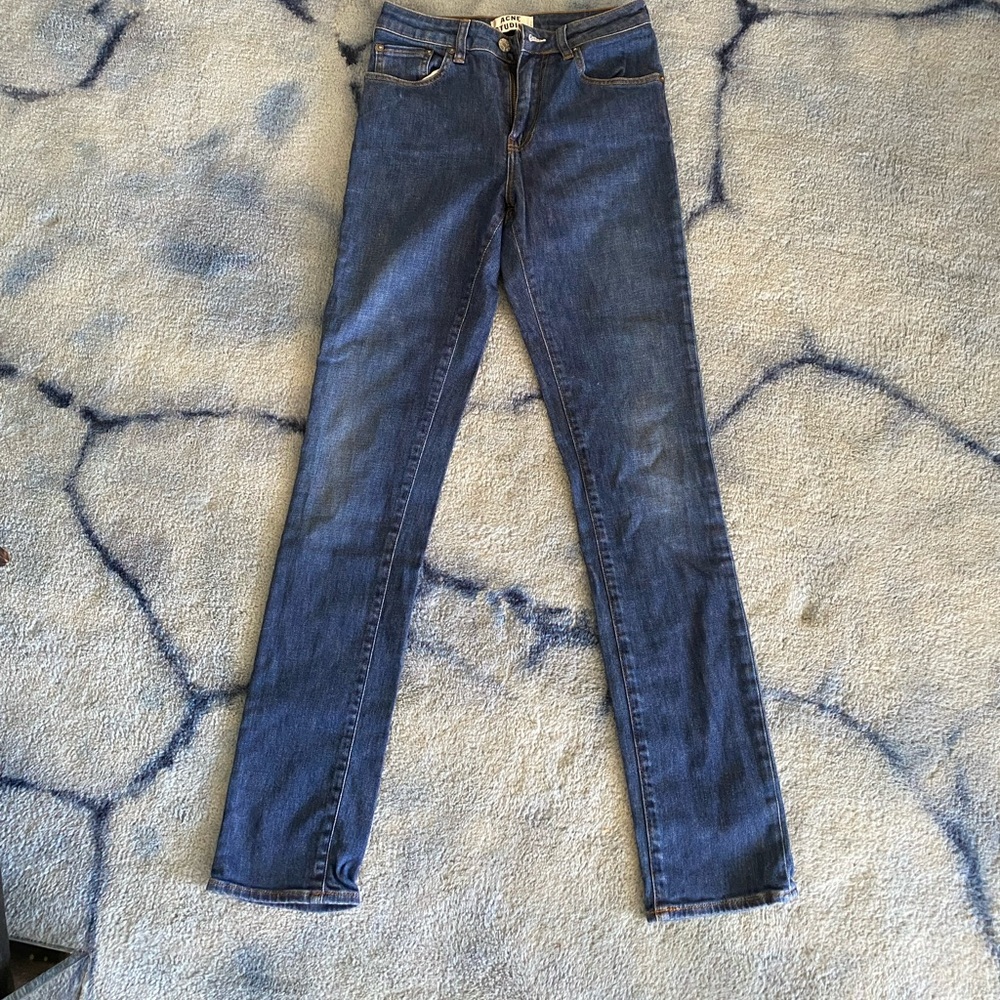 Size 28 high waist acne jeans